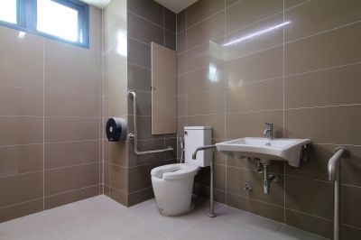 Bathroom with Smart Features